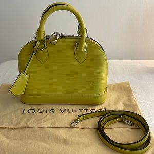 Louis Vuitton Alma BB Pistache